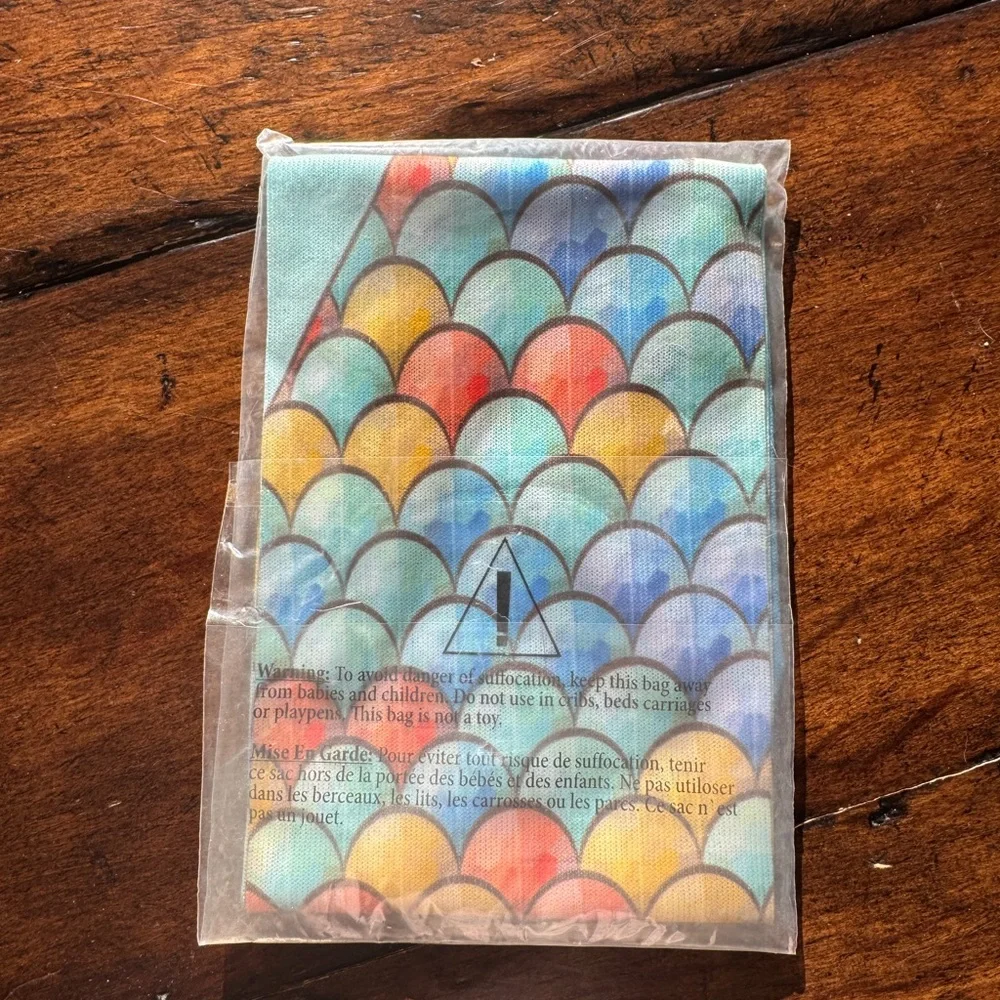 Colorful Mermaid Socks-Brand New